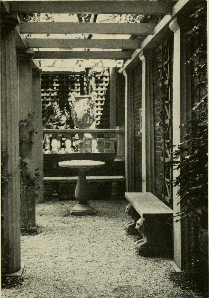 An illustration from The garden and its accessories, 1907, leaf 72