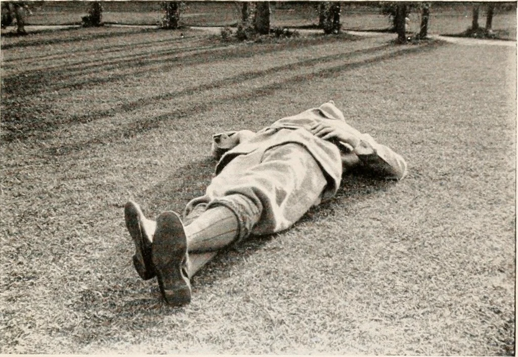 An illustration from The garden of experience, 1922, leaf 45