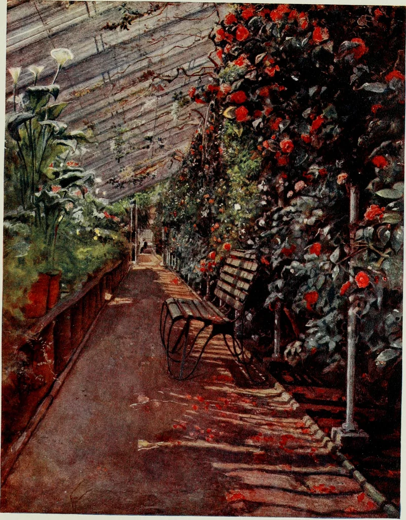 An illustration from Gardens of celebrities and celebrated gardens in and around London, 1918, leaf 234