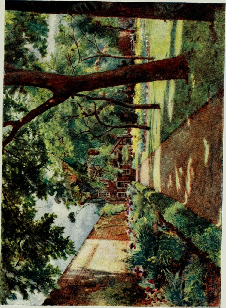 An illustration from Gardens of celebrities and celebrated gardens in and around London, 1918, leaf 290