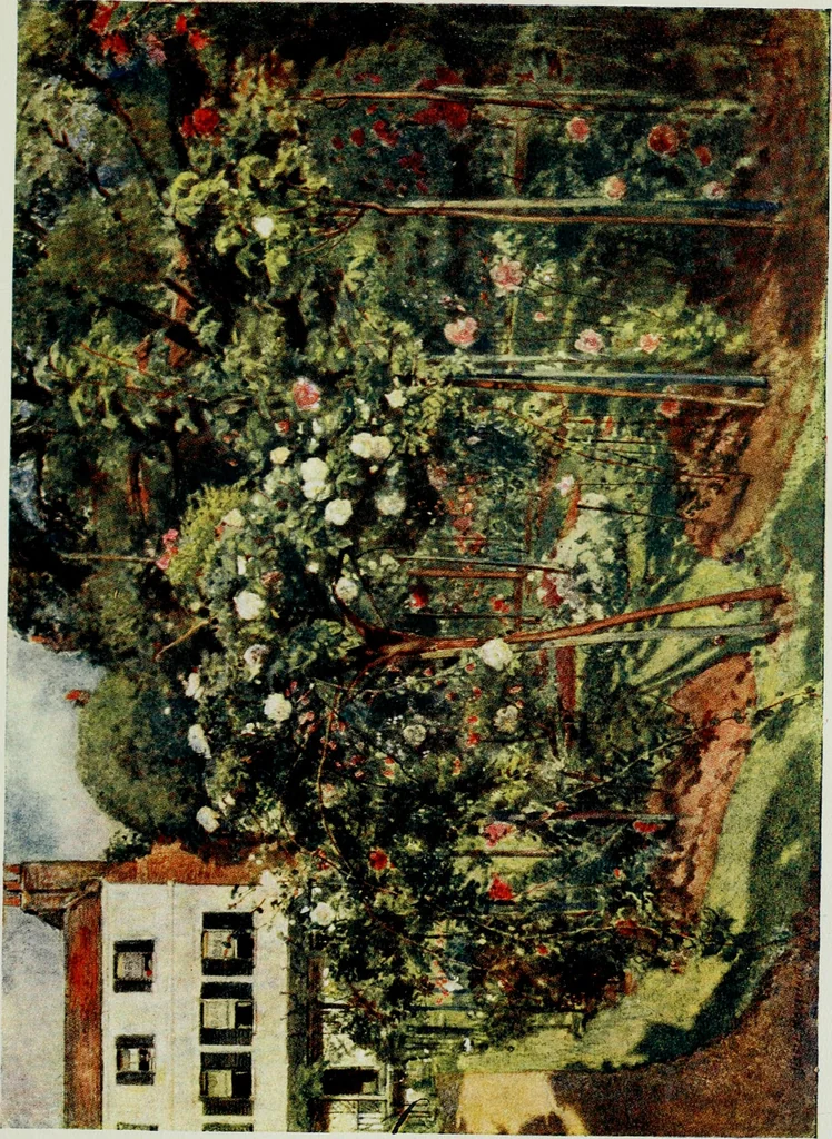 An illustration from Gardens of celebrities and celebrated gardens in and around London, 1918, leaf 310