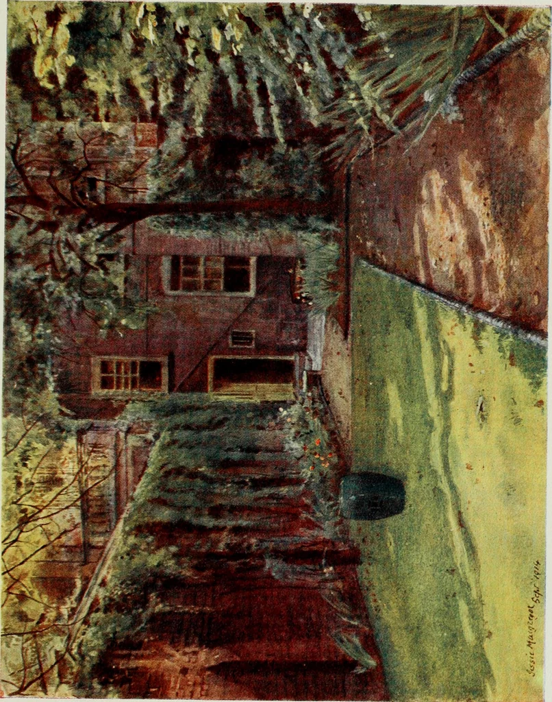 An illustration from Gardens of celebrities and celebrated gardens in and around London, 1918, leaf 322