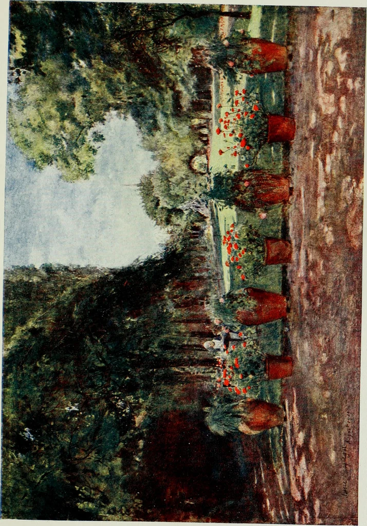 An illustration from Gardens of celebrities and celebrated gardens in and around London, 1918, leaf 358