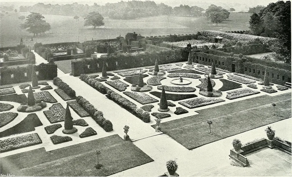 An illustration from Gardens, old and new; the country house & its garden environment, 1900, leaf 103