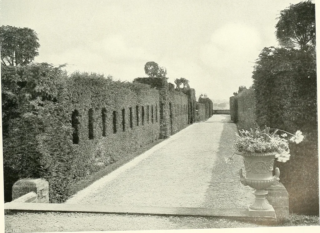 An illustration from Gardens, old and new; the country house & its garden environment, 1900, leaf 106