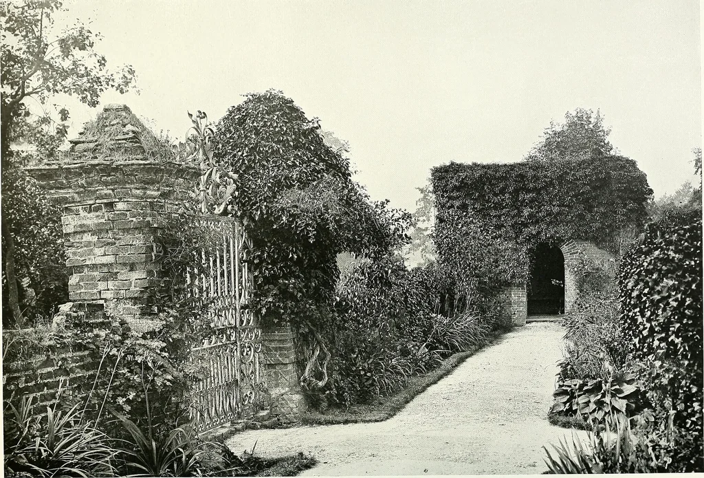 An illustration from Gardens, old and new; the country house & its garden environment, 1900, leaf 107