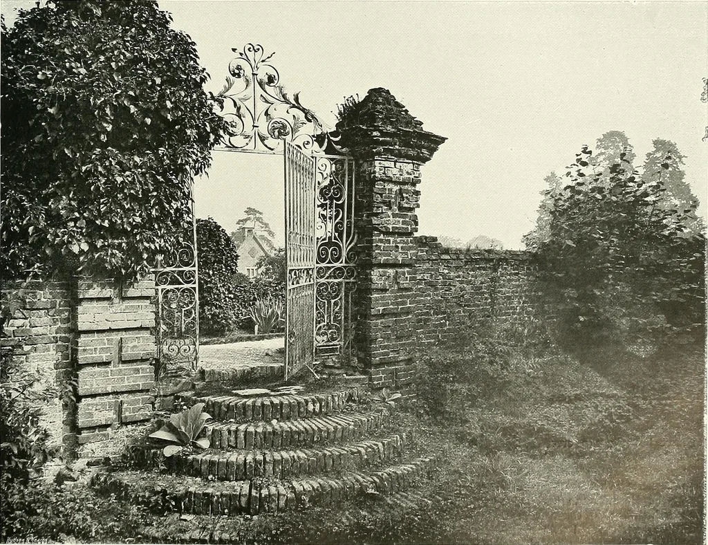 An illustration from Gardens, old and new; the country house & its garden environment, 1900, leaf 108