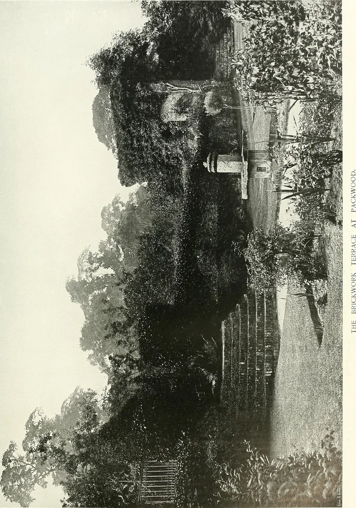 An illustration from Gardens, old and new; the country house & its garden environment, 1900, leaf 110