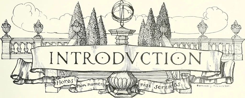 An illustration from Gardens, old and new; the country house & its garden environment, 1900, leaf 12