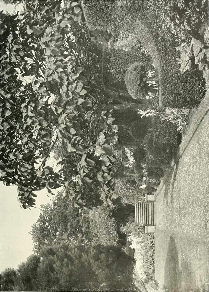 An illustration from Gardens, old and new; the country house & its garden environment, 1900, leaf 134
