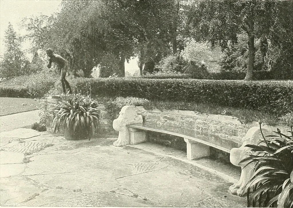 An illustration from Gardens, old and new; the country house & its garden environment, 1900, leaf 137