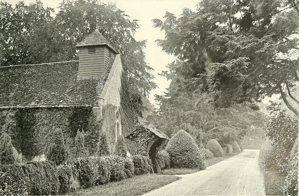 An illustration from Gardens, old and new; the country house & its garden environment, 1900, leaf 138