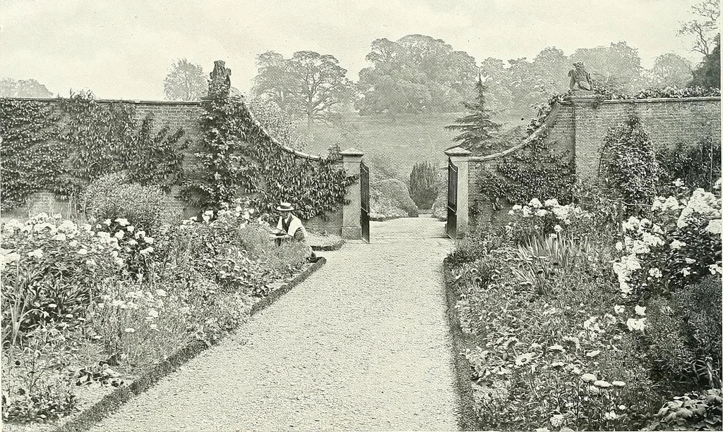 An illustration from Gardens, old and new; the country house & its garden environment, 1900, leaf 141