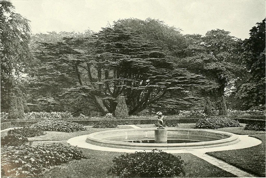 An illustration from Gardens, old and new; the country house & its garden environment, 1900, leaf 155