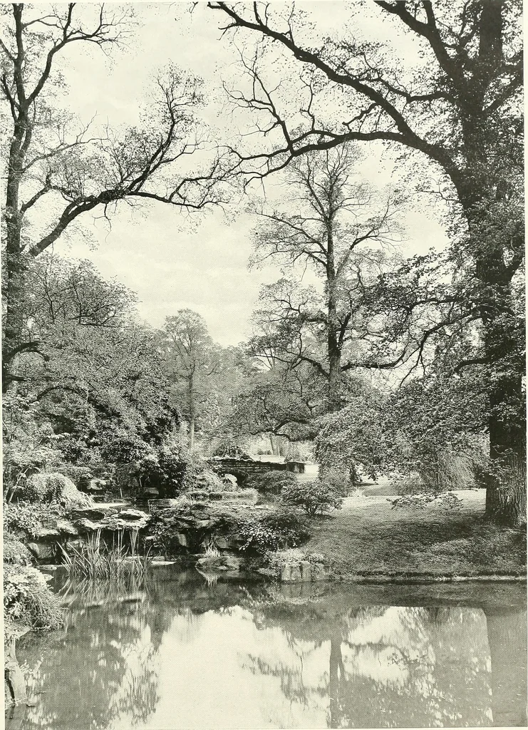 An illustration from Gardens, old and new; the country house & its garden environment, 1900, leaf 164