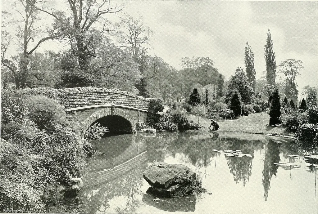 An illustration from Gardens, old and new; the country house & its garden environment, 1900, leaf 167
