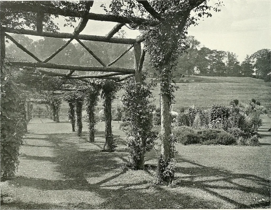An illustration from Gardens, old and new; the country house & its garden environment, 1900, leaf 171