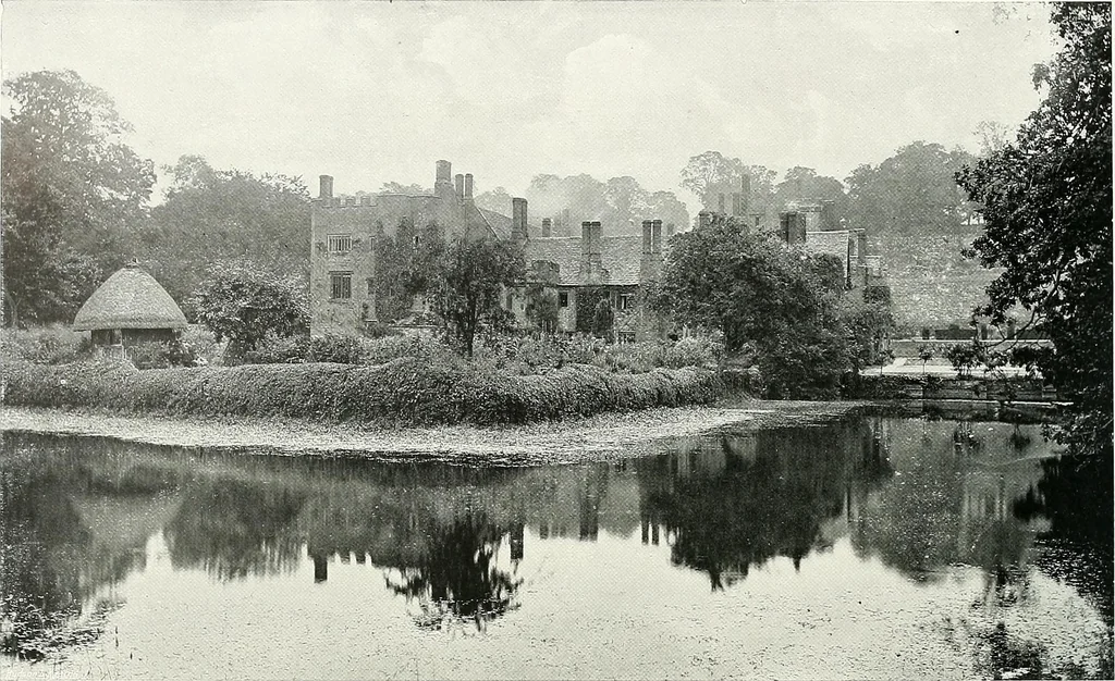 An illustration from Gardens, old and new; the country house & its garden environment, 1900, leaf 173