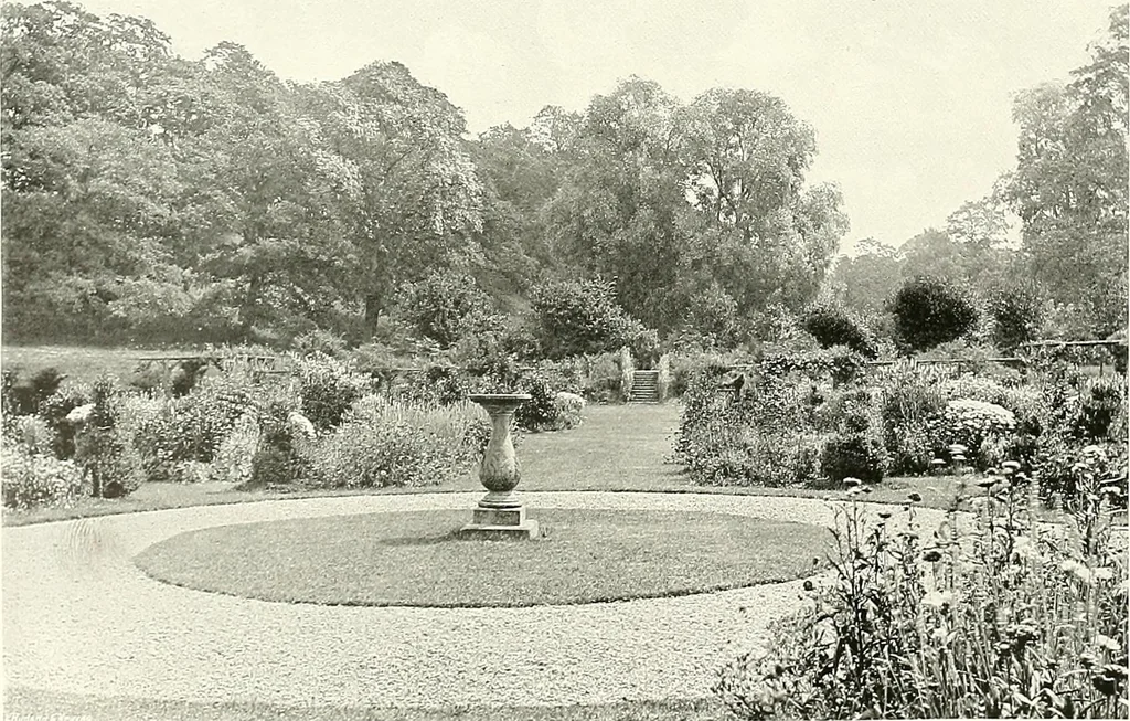 An illustration from Gardens, old and new; the country house & its garden environment, 1900, leaf 173