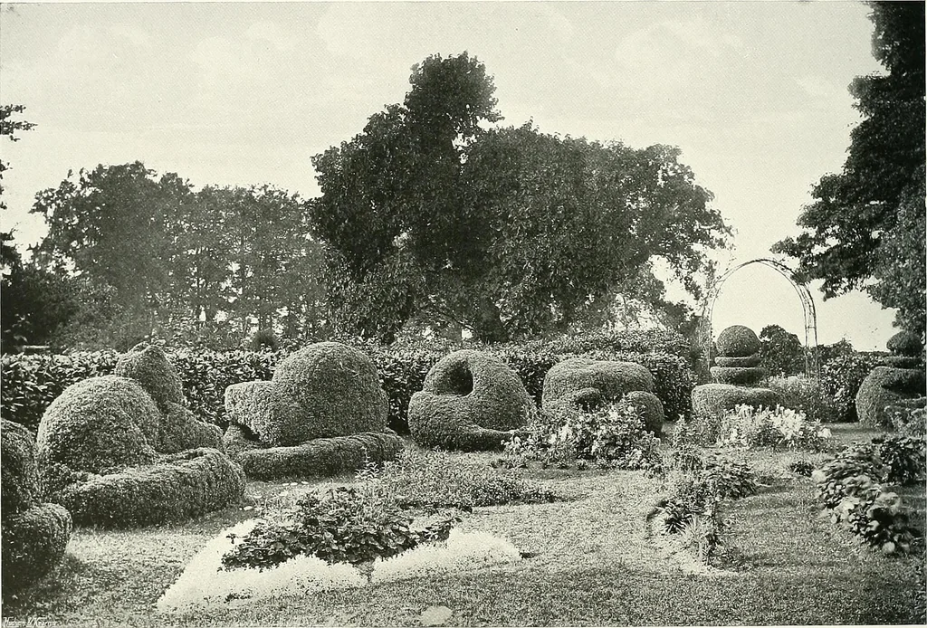 An illustration from Gardens, old and new; the country house & its garden environment, 1900, leaf 181