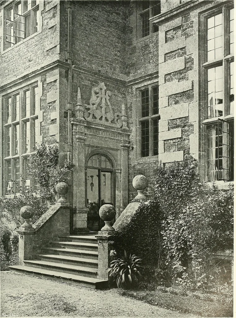 An illustration from Gardens, old and new; the country house & its garden environment, 1900, leaf 182