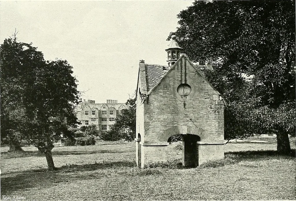 An illustration from Gardens, old and new; the country house & its garden environment, 1900, leaf 183