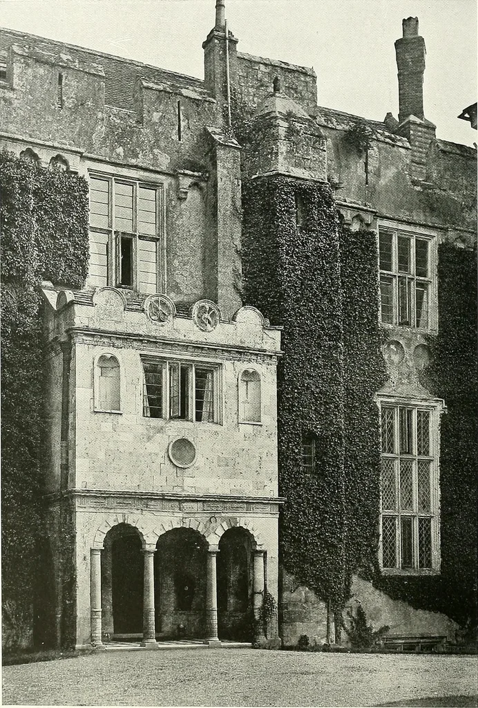 An illustration from Gardens, old and new; the country house & its garden environment, 1900, leaf 187