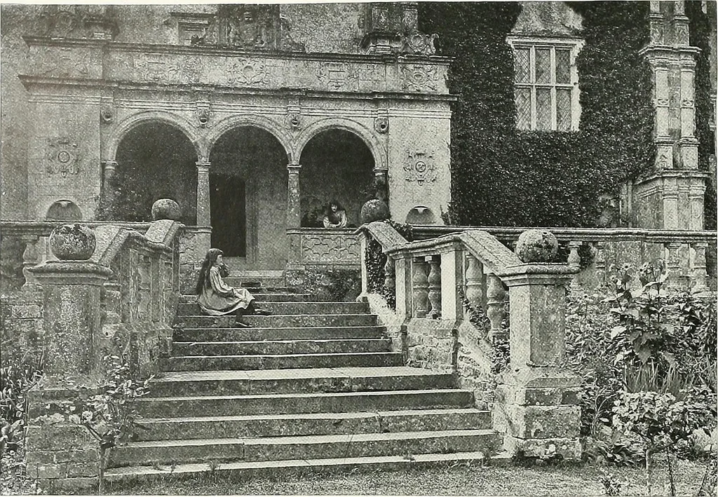 An illustration from Gardens, old and new; the country house & its garden environment, 1900, leaf 189