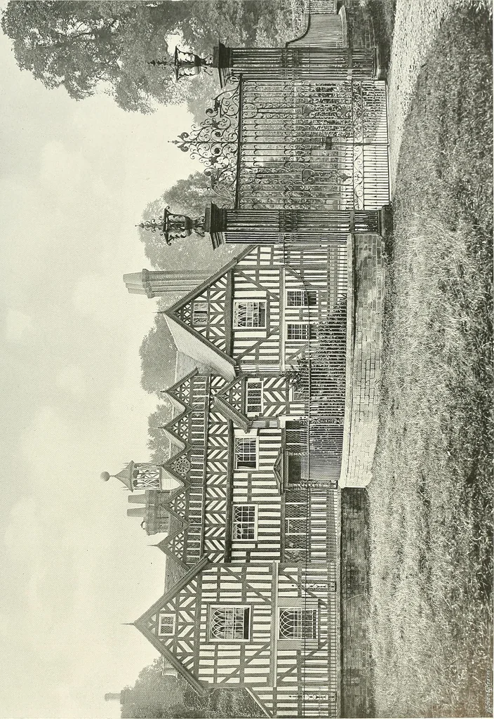 An illustration from Gardens, old and new; the country house & its garden environment, 1900, leaf 194