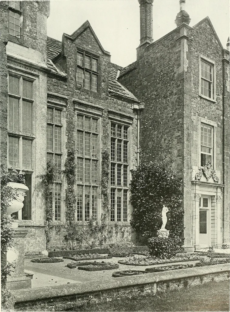 An illustration from Gardens, old and new; the country house & its garden environment, 1900, leaf 198