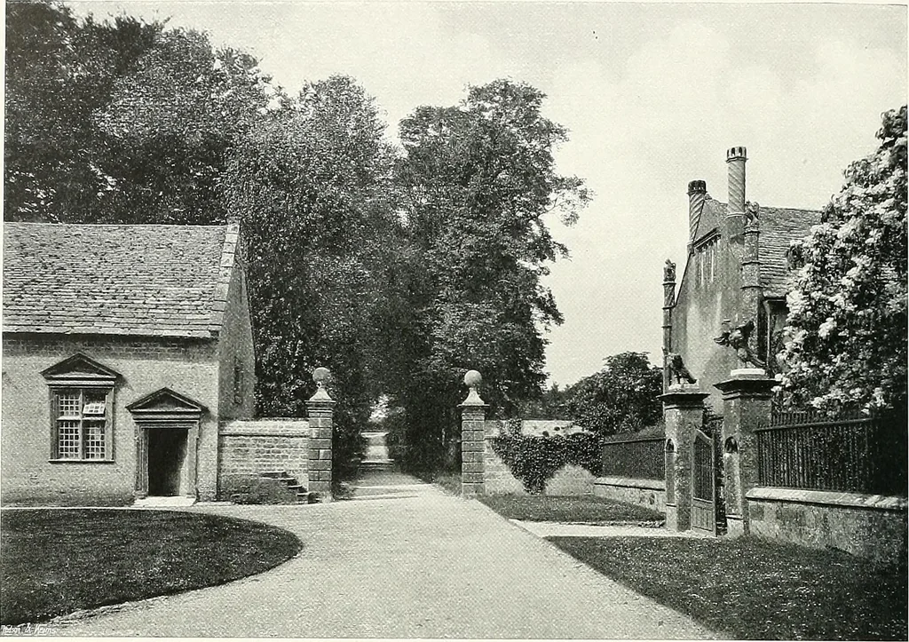 An illustration from Gardens, old and new; the country house & its garden environment, 1900, leaf 203