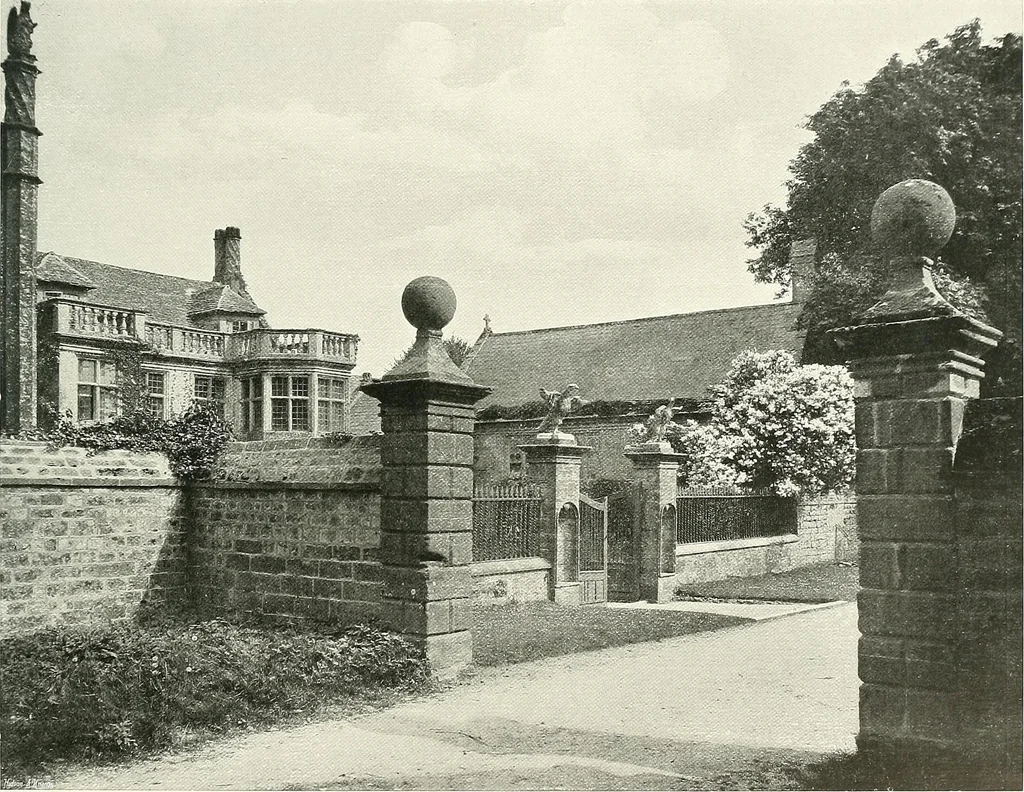 An illustration from Gardens, old and new; the country house & its garden environment, 1900, leaf 204