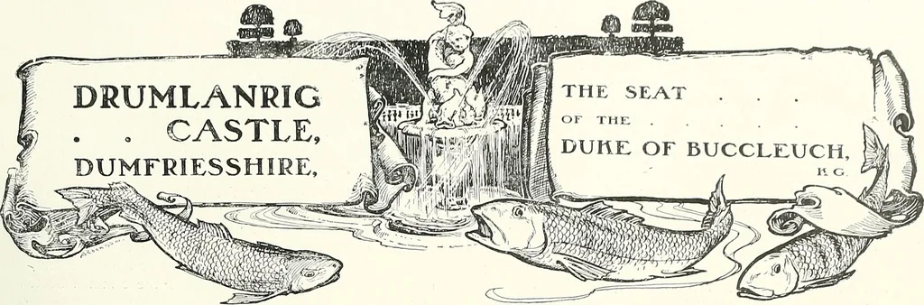An illustration from Gardens, old and new; the country house & its garden environment, 1900, leaf 206