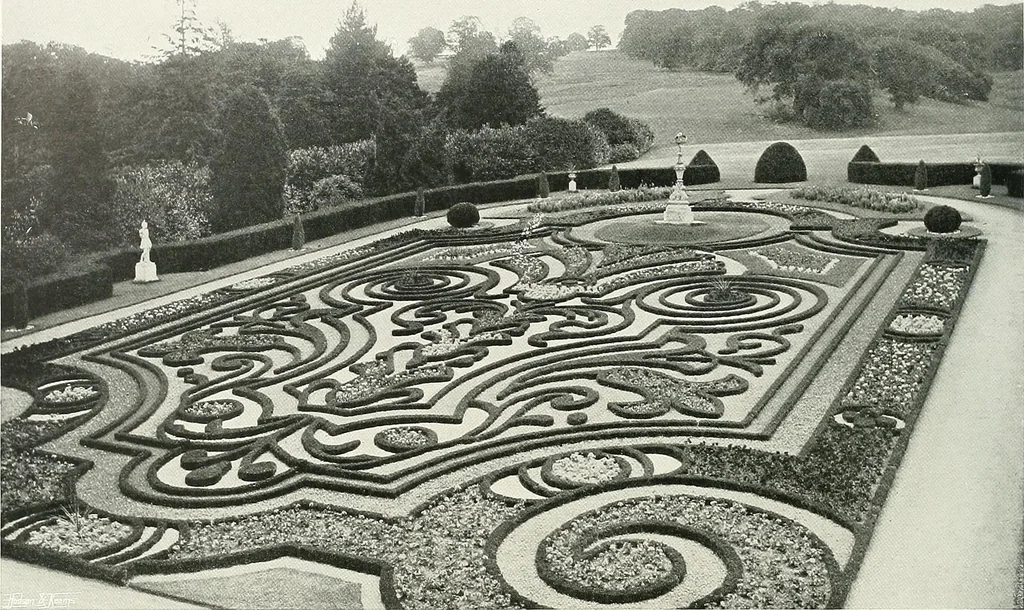 An illustration from Gardens, old and new; the country house & its garden environment, 1900, leaf 21