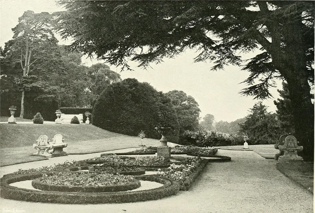 An illustration from Gardens, old and new; the country house & its garden environment, 1900, leaf 21