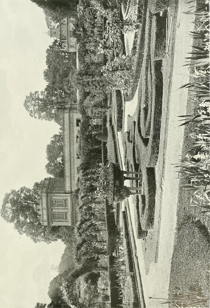 An illustration from Gardens, old and new; the country house & its garden environment, 1900, leaf 222