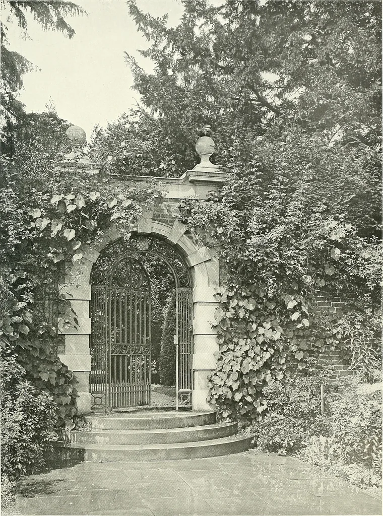 An illustration from Gardens, old and new; the country house & its garden environment, 1900, leaf 228