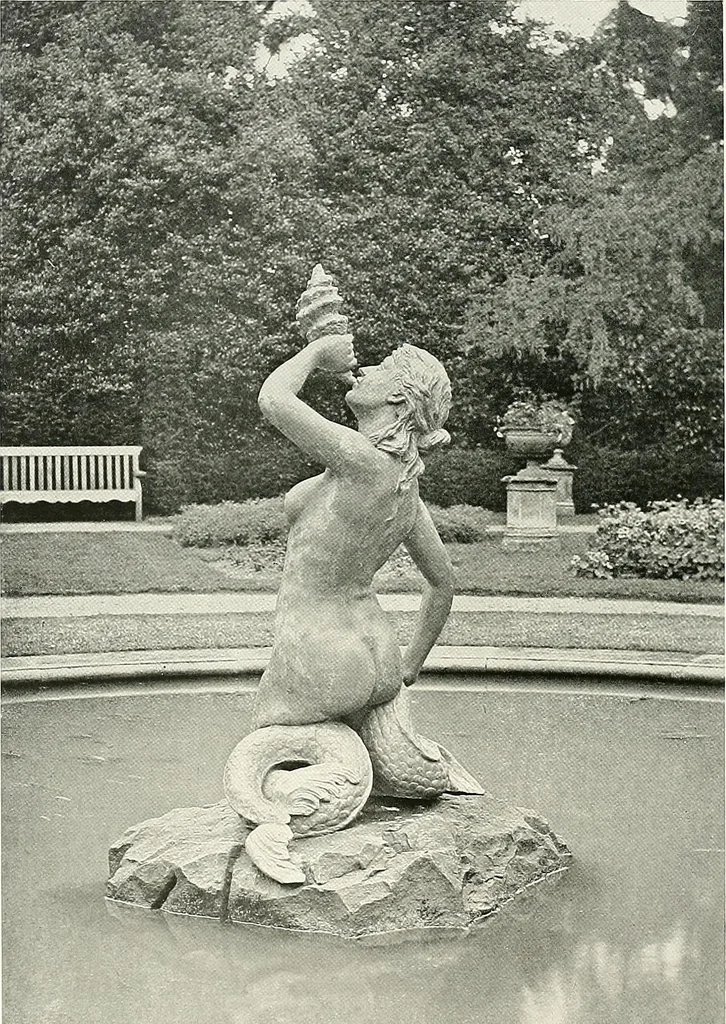 An illustration from Gardens, old and new; the country house & its garden environment, 1900, leaf 229