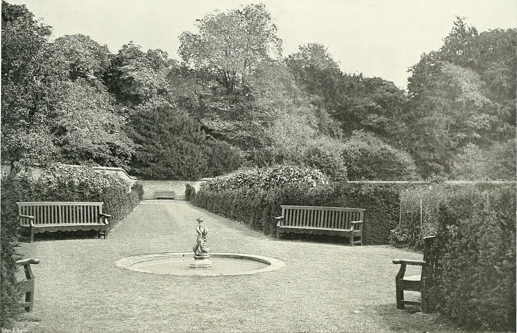 An illustration from Gardens, old and new; the country house & its garden environment, 1900, leaf 230