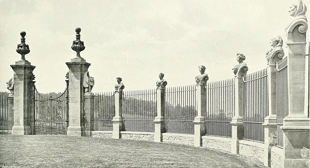 An illustration from Gardens, old and new; the country house & its garden environment, 1900, leaf 232