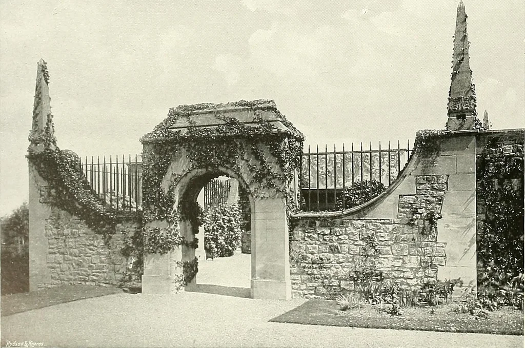 An illustration from Gardens, old and new; the country house & its garden environment, 1900, leaf 235