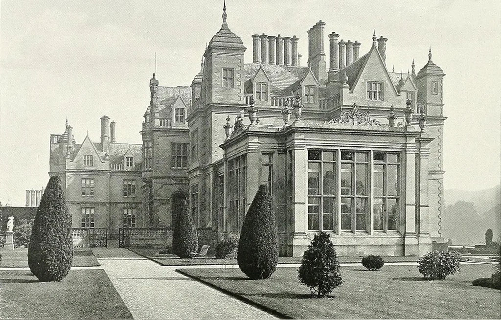 An illustration from Gardens, old and new; the country house & its garden environment, 1900, leaf 237