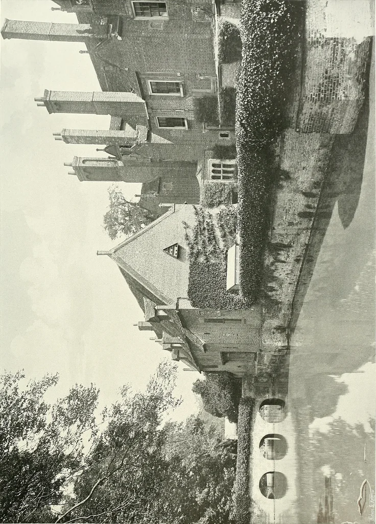 An illustration from Gardens, old and new; the country house & its garden environment, 1900, leaf 242