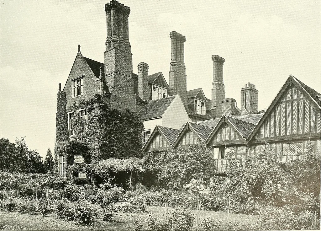 An illustration from Gardens, old and new; the country house & its garden environment, 1900, leaf 246