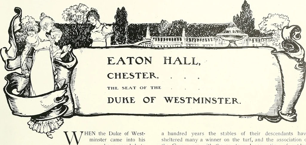 An illustration from Gardens, old and new; the country house & its garden environment, 1900, leaf 252