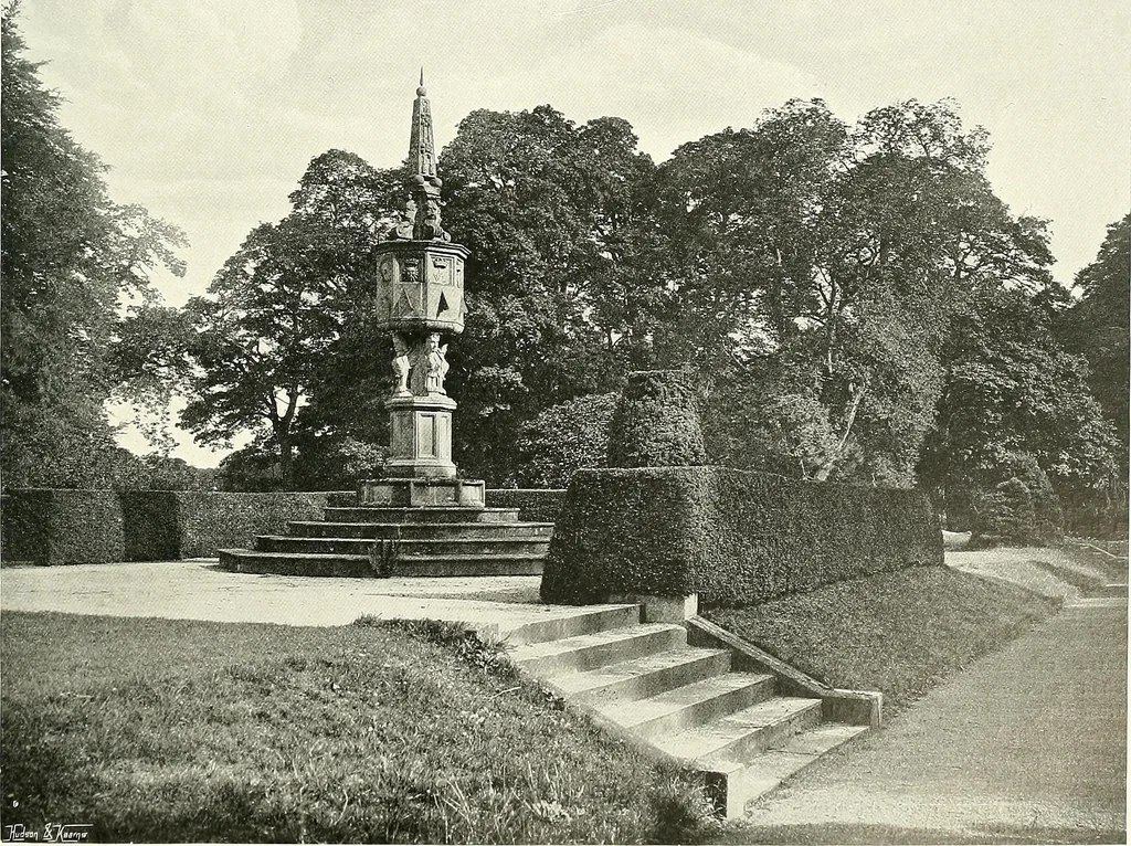 An illustration from Gardens, old and new; the country house & its garden environment, 1900, leaf 260