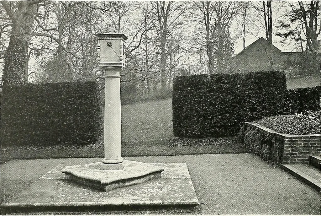 An illustration from Gardens, old and new; the country house & its garden environment, 1900, leaf 263