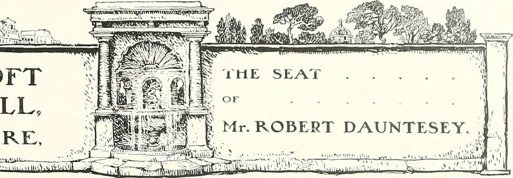 An illustration from Gardens, old and new; the country house & its garden environment, 1900, leaf 270