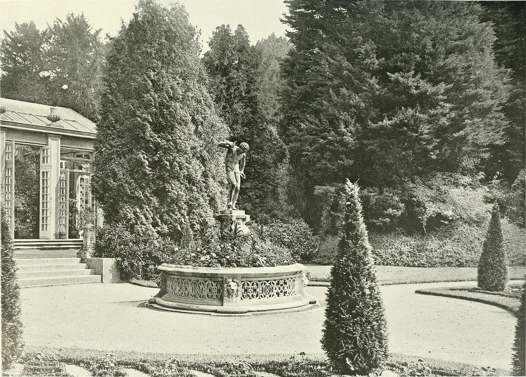 An illustration from Gardens, old and new; the country house & its garden environment, 1900, leaf 28