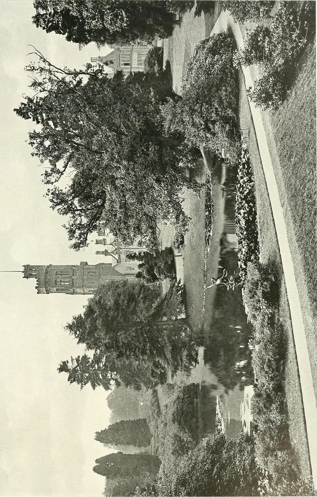 An illustration from Gardens, old and new; the country house & its garden environment, 1900, leaf 286